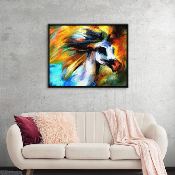 "Colorful Abstract Horse"