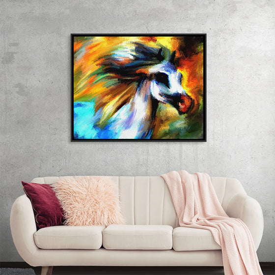 "Colorful Abstract Horse"