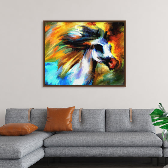 "Colorful Abstract Horse"