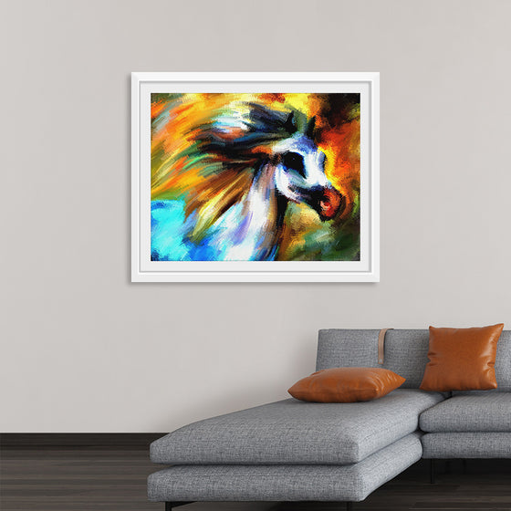 "Colorful Abstract Horse"