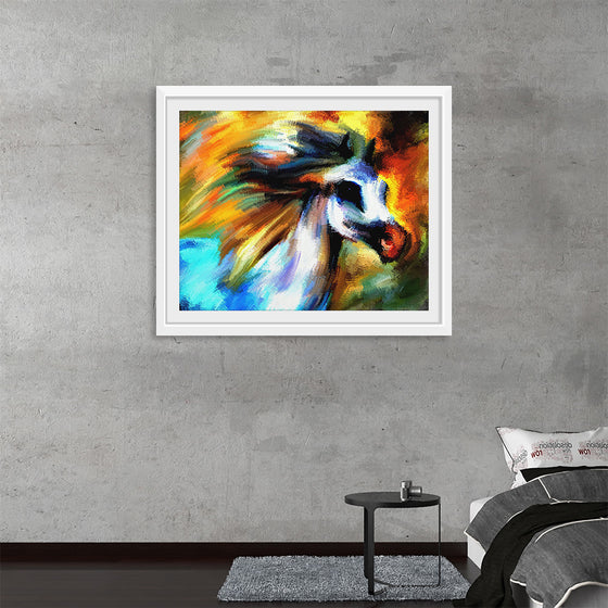 "Colorful Abstract Horse"