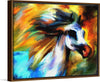 "Colorful Abstract Horse"