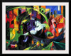 "Abstract With Cattle", Franz Marc