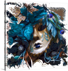  Dive into the enigmatic allure of “Mask for Mardi Gras,” a captivating artwork that encapsulates the essence of mystery and elegance. Each print brings to life the intricate details of this mesmerizing mask, adorned with lush, azure feathers and ornate embellishments. The mask’s hauntingly beautiful eyes invite viewers into a world where tradition and fantasy intertwine, making it a perfect centerpiece to ignite conversations and inspire awe. 