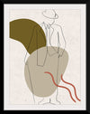 "Outline of a Man", Linnaea Mallette
