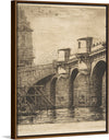 "Pont-Neuf, Paris", Charles Meryon