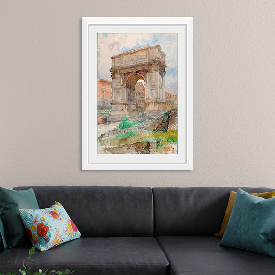 "Arch of Titus, Rome", Cass Gilbert