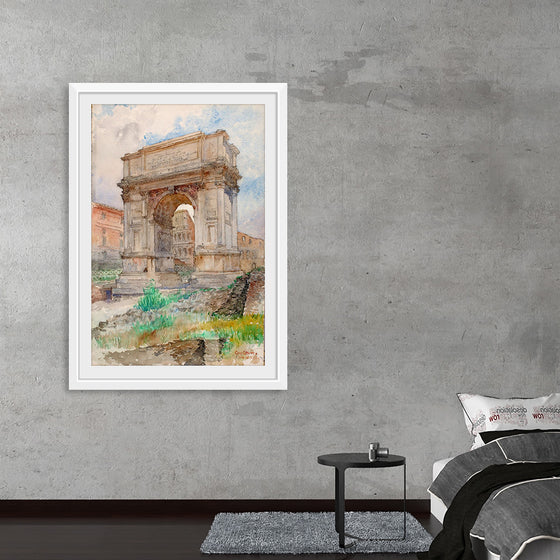 "Arch of Titus, Rome", Cass Gilbert