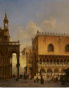 "St Mark's Square in Venice, 1844", Ivo Ambroise Vermeersch