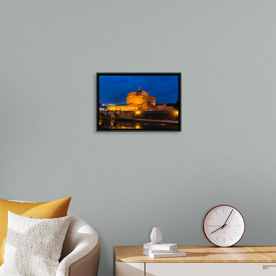 "Castel Sant'Angelo at dusk, Rome, Italy",  Gary Todd