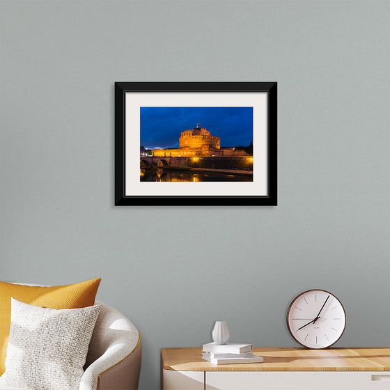 "Castel Sant'Angelo at dusk, Rome, Italy",  Gary Todd