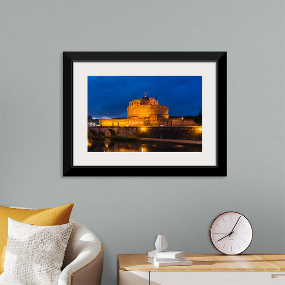 "Castel Sant'Angelo at dusk, Rome, Italy",  Gary Todd