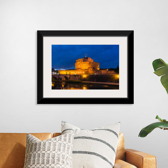 "Castel Sant'Angelo at dusk, Rome, Italy",  Gary Todd