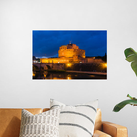 "Castel Sant'Angelo at dusk, Rome, Italy",  Gary Todd