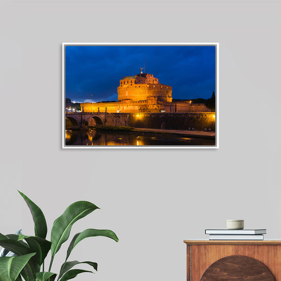 "Castel Sant'Angelo at dusk, Rome, Italy",  Gary Todd