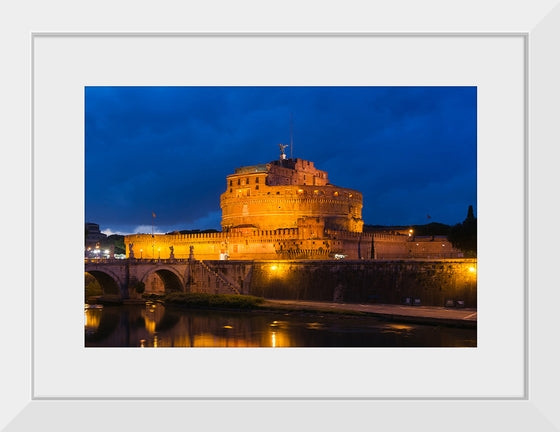 "Castel Sant'Angelo at dusk, Rome, Italy",  Gary Todd