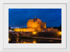 "Castel Sant'Angelo at dusk, Rome, Italy",  Gary Todd