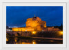 "Castel Sant'Angelo at dusk, Rome, Italy",  Gary Todd