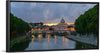 "Sant'Angelo bridge, dusk, Rome, Italy", Jebulon