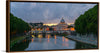 "Sant'Angelo bridge, dusk, Rome, Italy", Jebulon