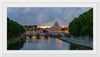 "Sant'Angelo bridge, dusk, Rome, Italy", Jebulon