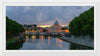 "Sant'Angelo bridge, dusk, Rome, Italy", Jebulon