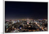 "Night View of Cityscape in Tokyo, Japan"