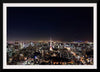 "Night View of Cityscape in Tokyo, Japan"