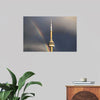 "Toronto Tower with Rainbow"