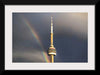 "Toronto Tower with Rainbow"