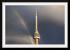 "Toronto Tower with Rainbow"