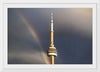 "Toronto Tower with Rainbow"