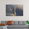 "Toronto Tower with Rainbow"