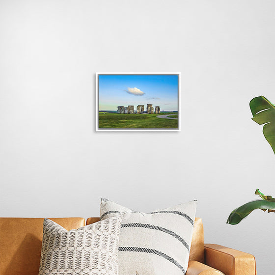 "Stonehenge in Salisbury Plain in Wiltshire, England"