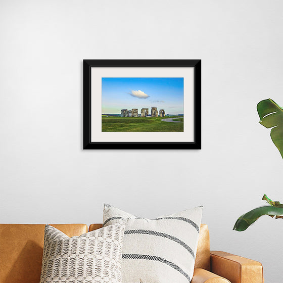 "Stonehenge in Salisbury Plain in Wiltshire, England"