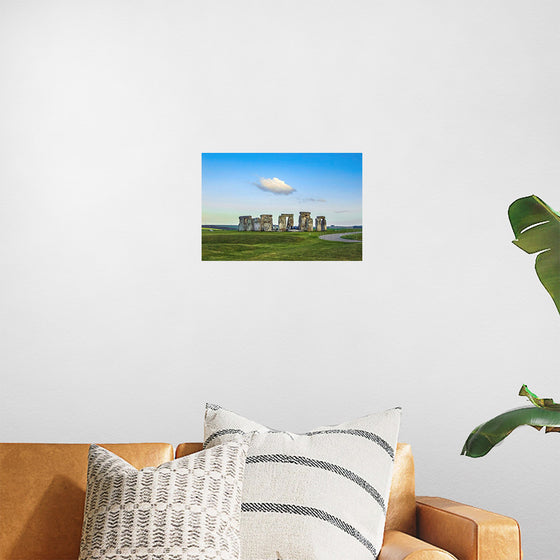 "Stonehenge in Salisbury Plain in Wiltshire, England"