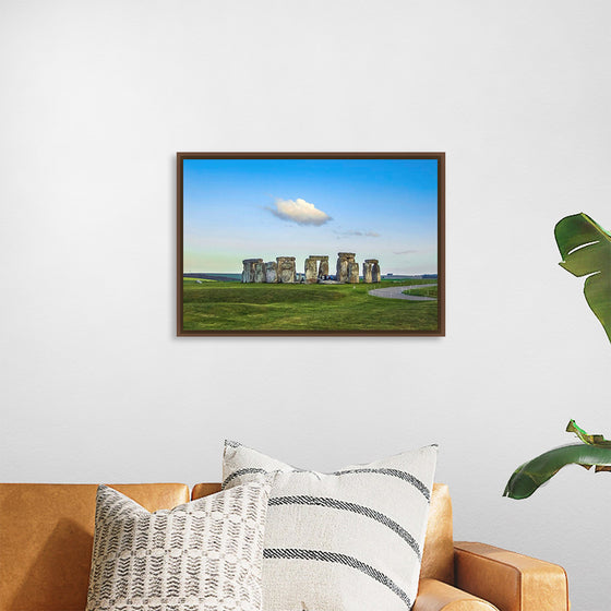 "Stonehenge in Salisbury Plain in Wiltshire, England"