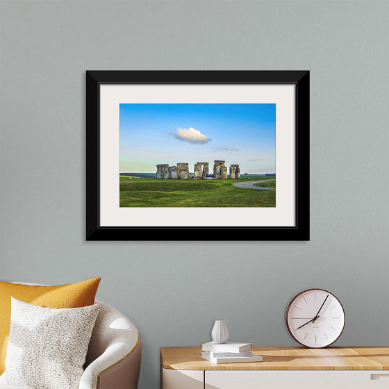 "Stonehenge in Salisbury Plain in Wiltshire, England"