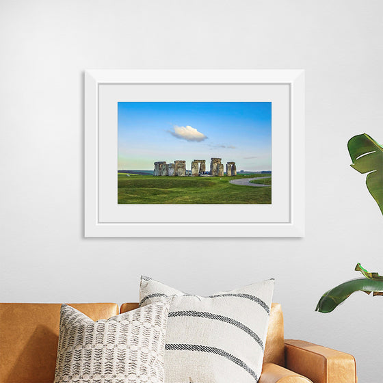 "Stonehenge in Salisbury Plain in Wiltshire, England"