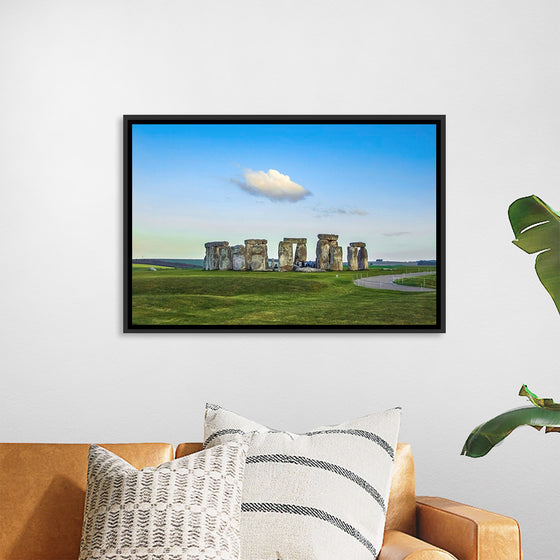 "Stonehenge in Salisbury Plain in Wiltshire, England"