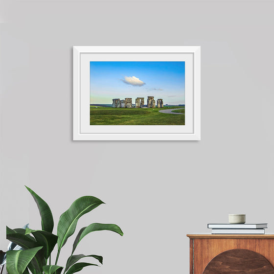 "Stonehenge in Salisbury Plain in Wiltshire, England"