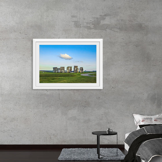 "Stonehenge in Salisbury Plain in Wiltshire, England"