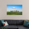 "Stonehenge in Salisbury Plain in Wiltshire, England"