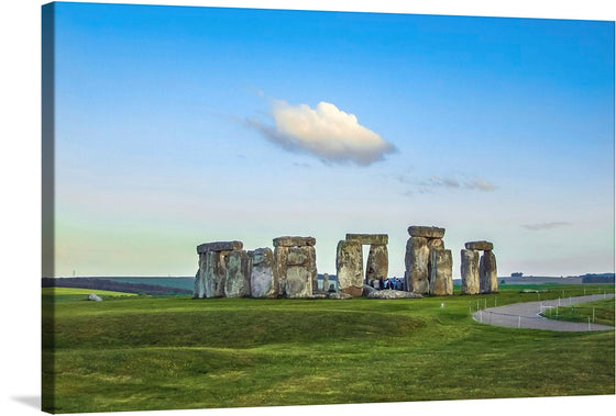 “Stonehenge in Salisbury Plain, Wiltshire, England” invites you into the enigmatic allure of this ancient monument. Captured amidst the serene beauty of Salisbury Plain, each stone stands as a testament to the enduring mystery and majesty of human civilization. 