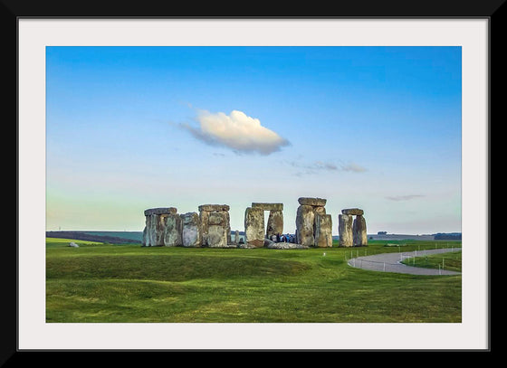 "Stonehenge in Salisbury Plain in Wiltshire, England"