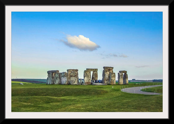 "Stonehenge in Salisbury Plain in Wiltshire, England"