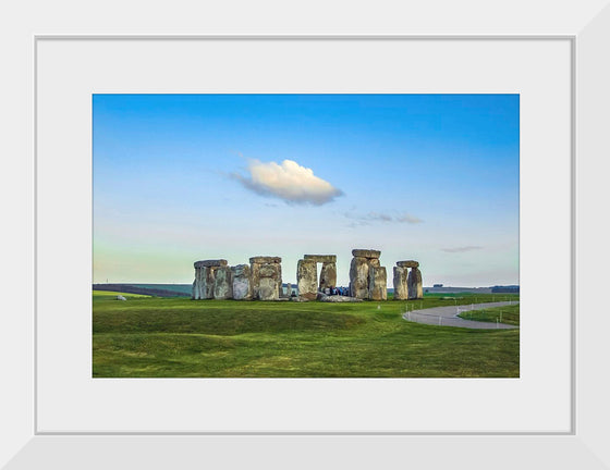 "Stonehenge in Salisbury Plain in Wiltshire, England"