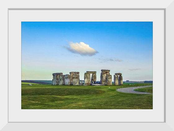 "Stonehenge in Salisbury Plain in Wiltshire, England"