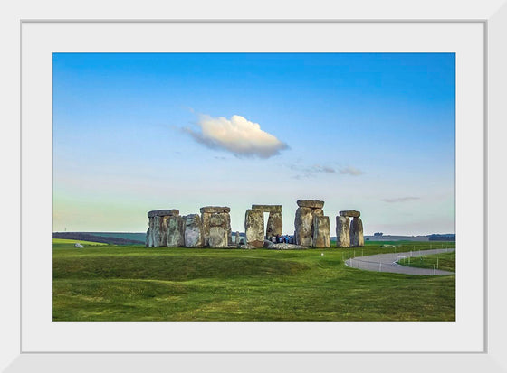 "Stonehenge in Salisbury Plain in Wiltshire, England"