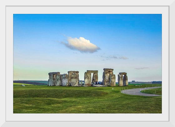 "Stonehenge in Salisbury Plain in Wiltshire, England"